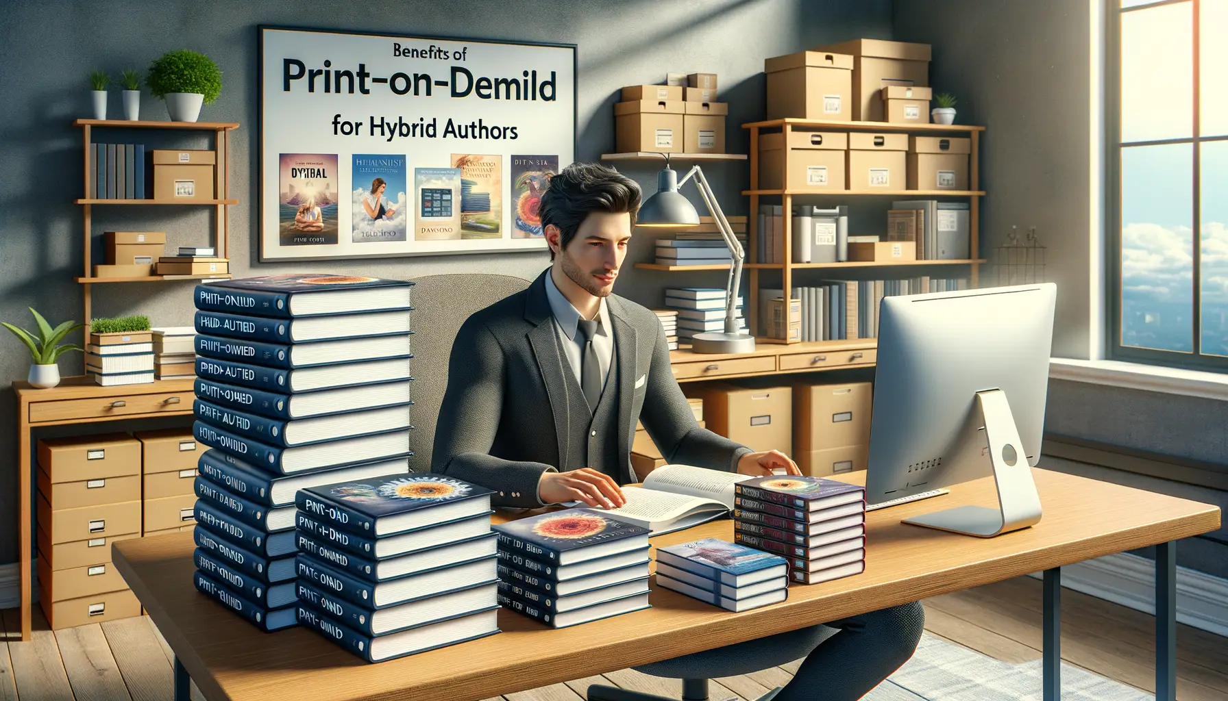 Benefits of Print-On-Demand for Hybrid Authors