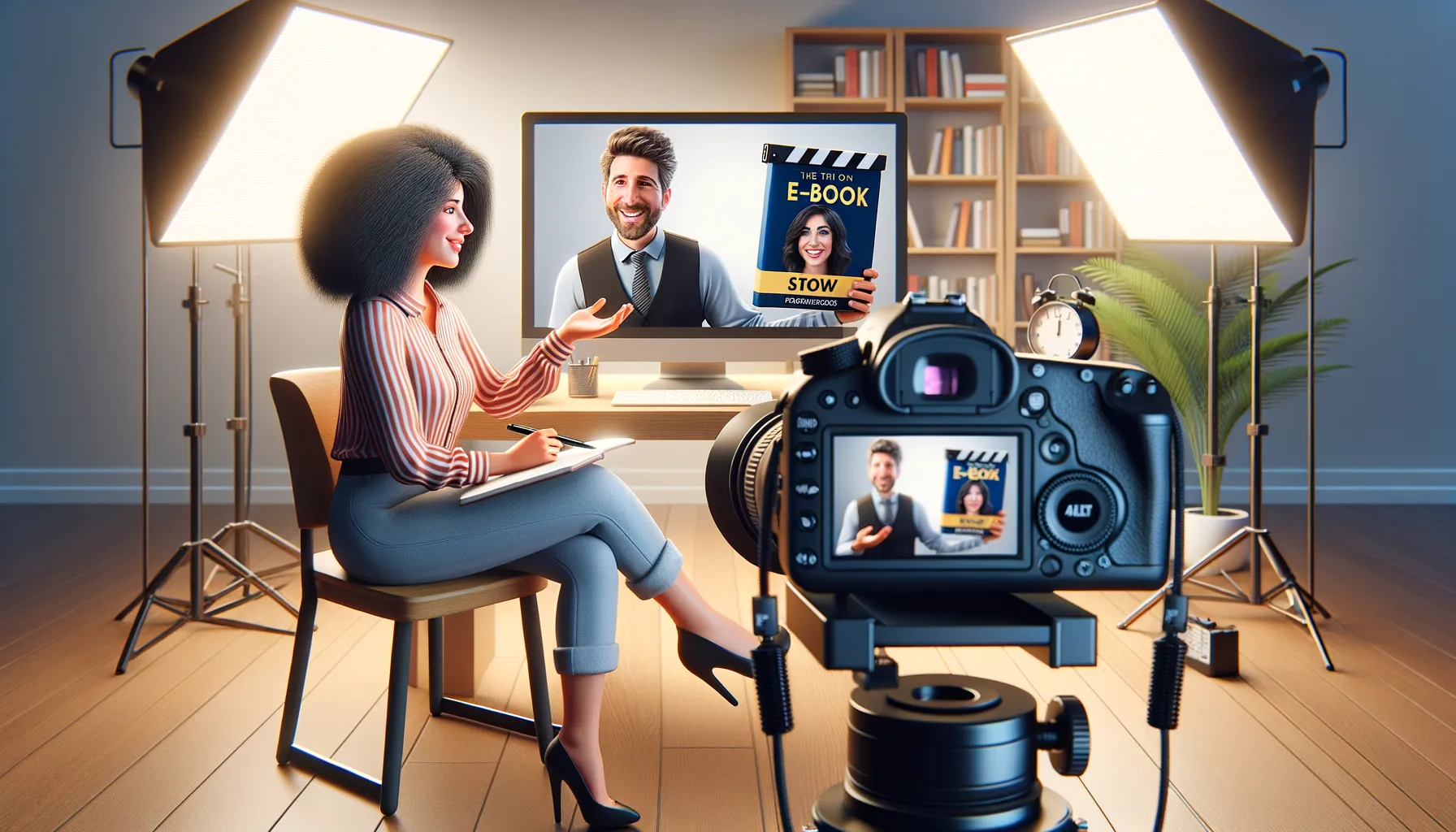 Creating Engaging Video Content for E-Book Promotion